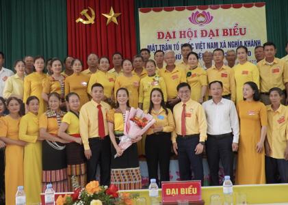 Đại hội đại biểu Ủy ban MTTQ Việt Nam xã Nghĩa Khánh nhiệm kỳ 2025 – 2030